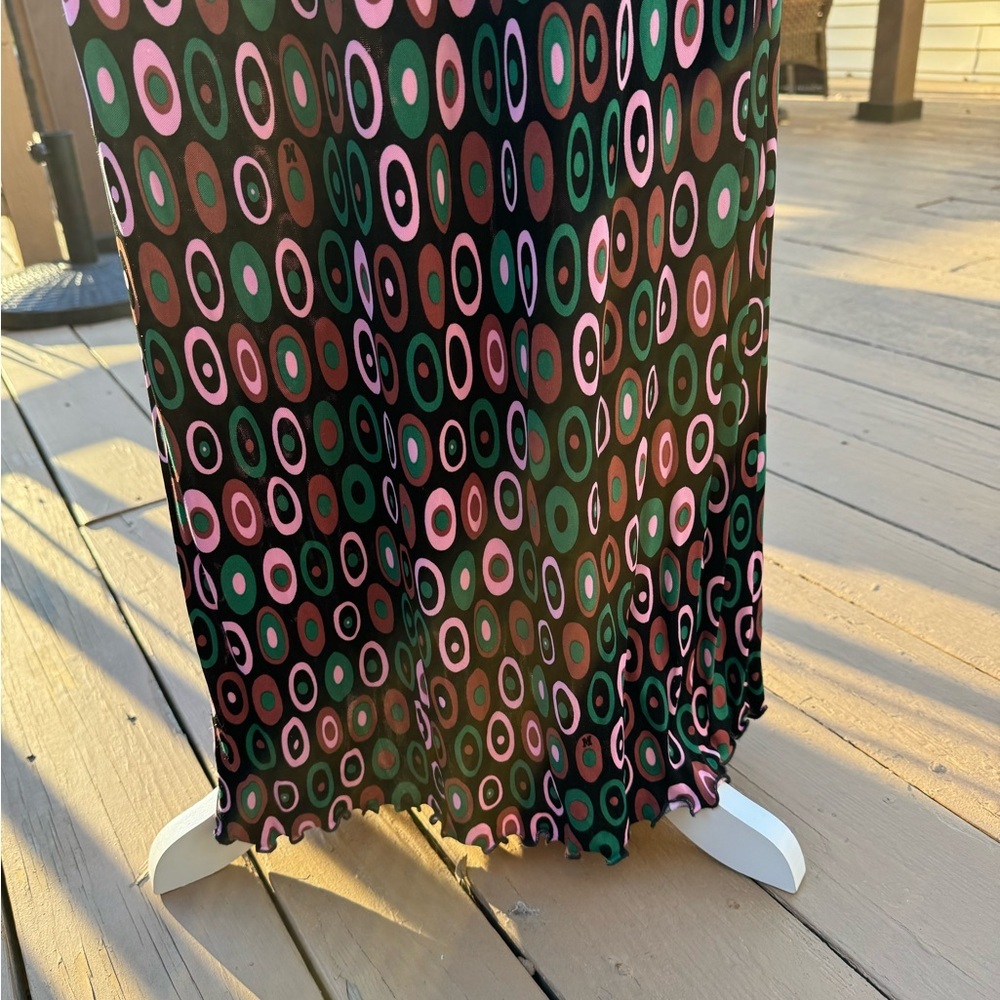 Missoni Halter Tie Neck spring/Summer Dress Sz6 Geometric Colorful Design - Picture 9 of 13